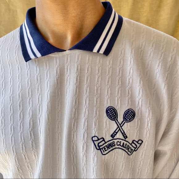 🚫SOLD🚫 Vintage Tennis Classics Polo 🏸 - Picture 4 of 4